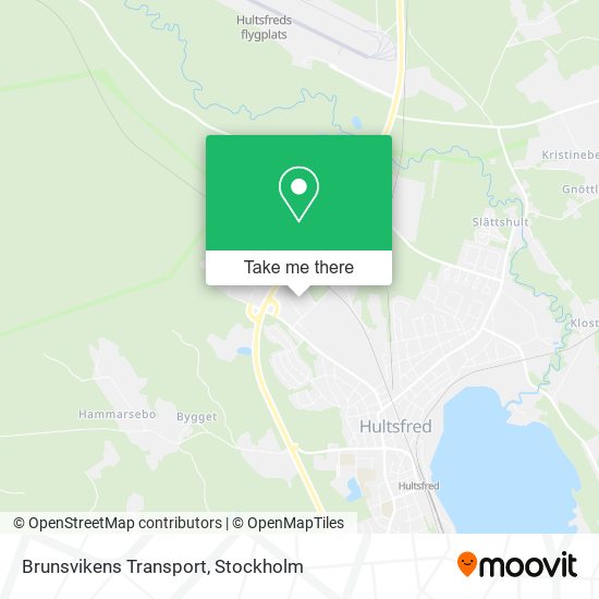 Brunsvikens Transport map