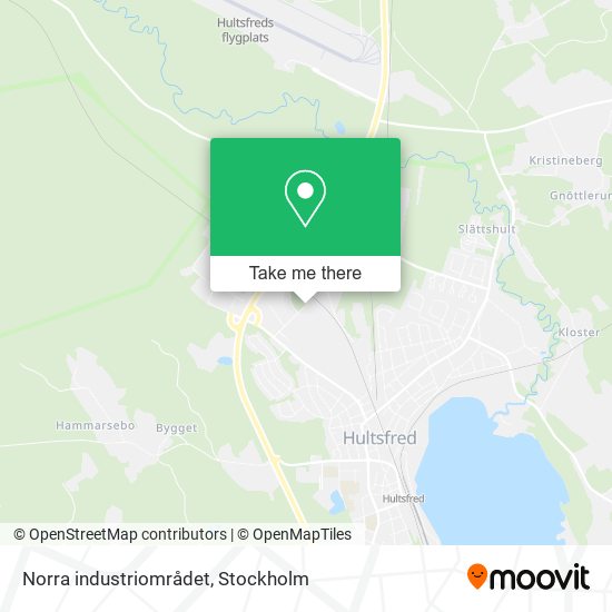 Norra industriområdet map