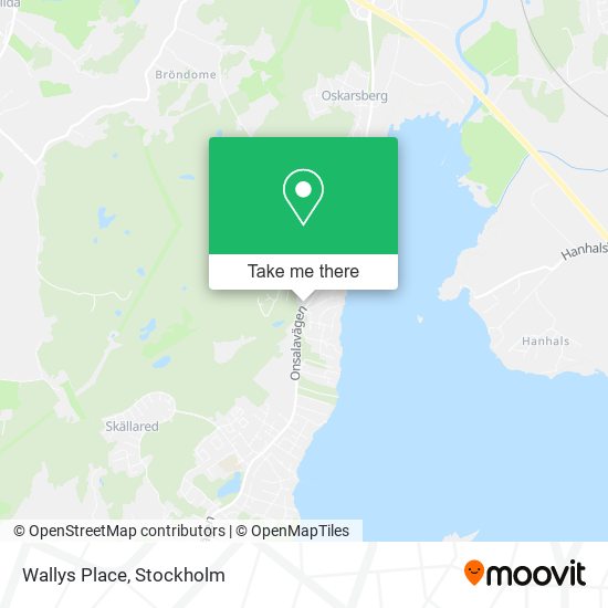 Wallys Place map