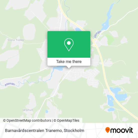 Barnavårdscentralen Tranemo map