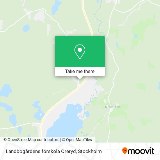 Landbogårdens förskola Öreryd map
