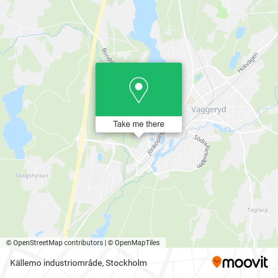 Källemo industriområde map