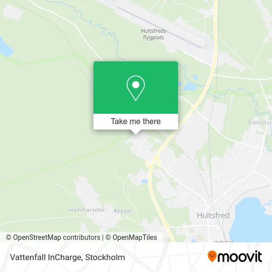 Vattenfall InCharge map