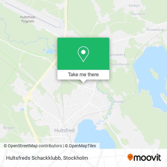Hultsfreds Schackklubb map