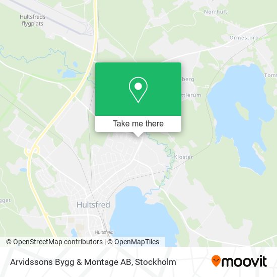 Arvidssons Bygg & Montage AB map