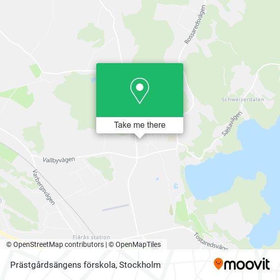 Prästgårdsängens förskola map