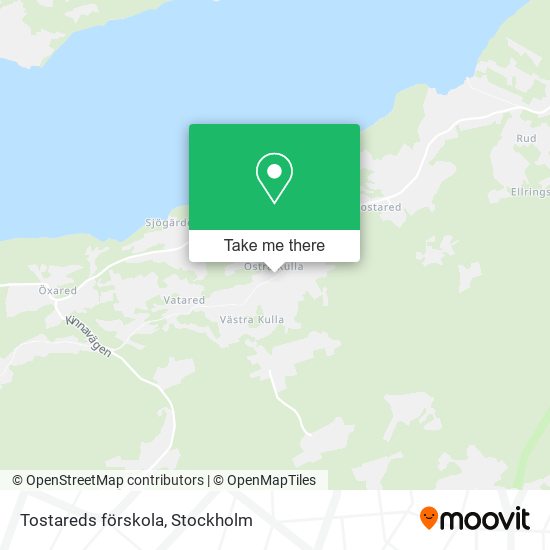 Tostareds förskola map