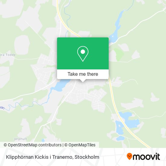 Klipphörnan Kickis i Tranemo map