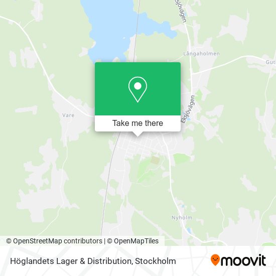 Höglandets Lager & Distribution map