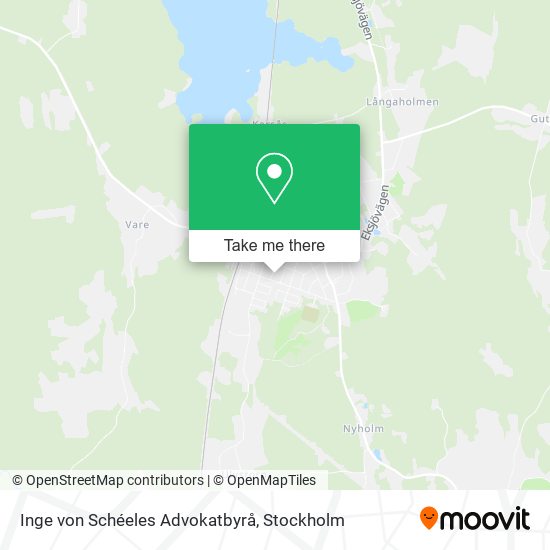 Inge von Schéeles Advokatbyrå map