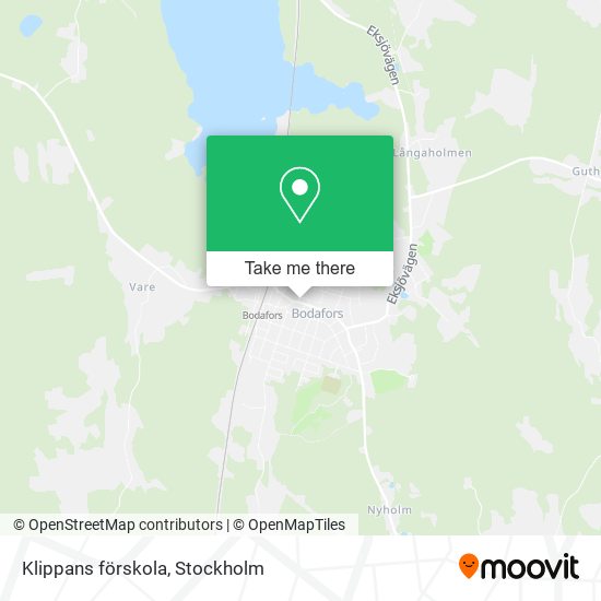 Klippans förskola map