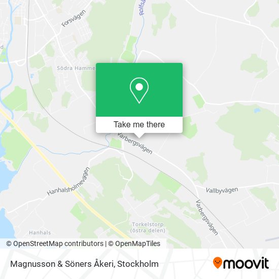Magnusson & Söners Åkeri map