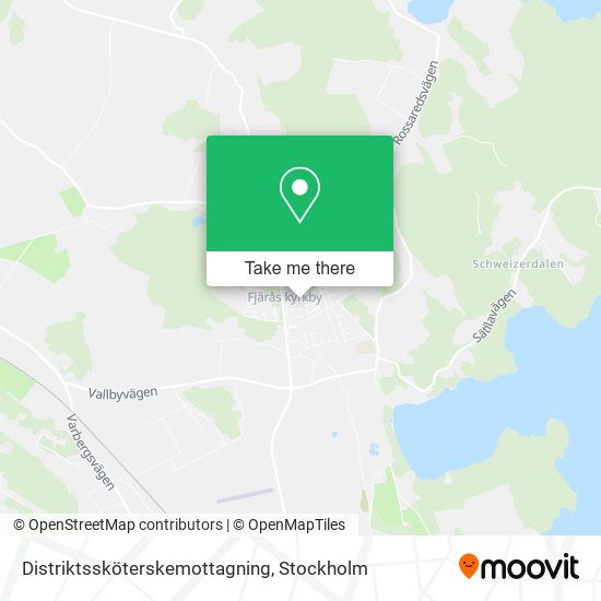 Distriktssköterskemottagning map