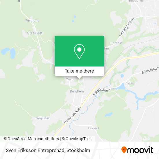 Sven Eriksson Entreprenad map