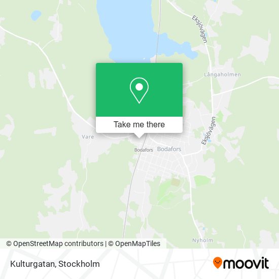 Kulturgatan map