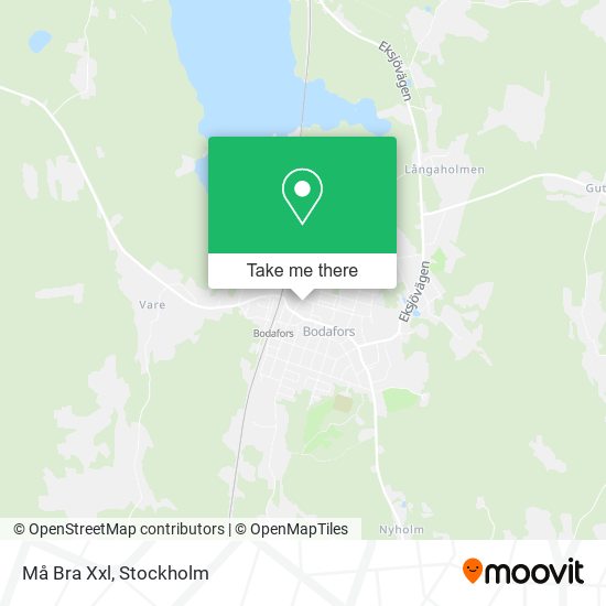 Må Bra Xxl map