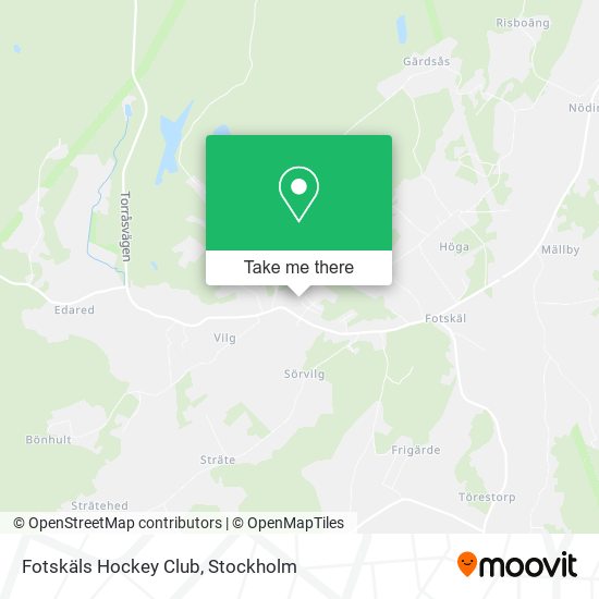 Fotskäls Hockey Club map