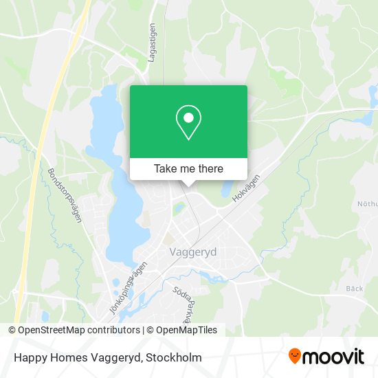 Happy Homes Vaggeryd map