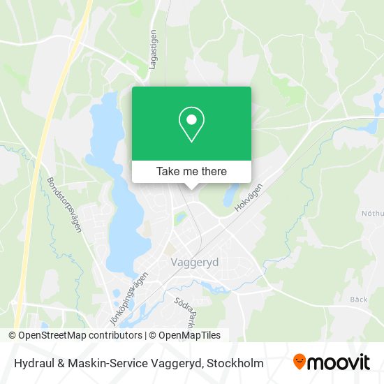 Hydraul & Maskin-Service Vaggeryd map