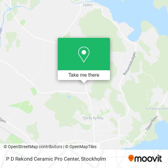 P D Rekond Ceramic Pro Center map