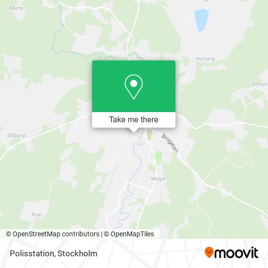 Polisstation map