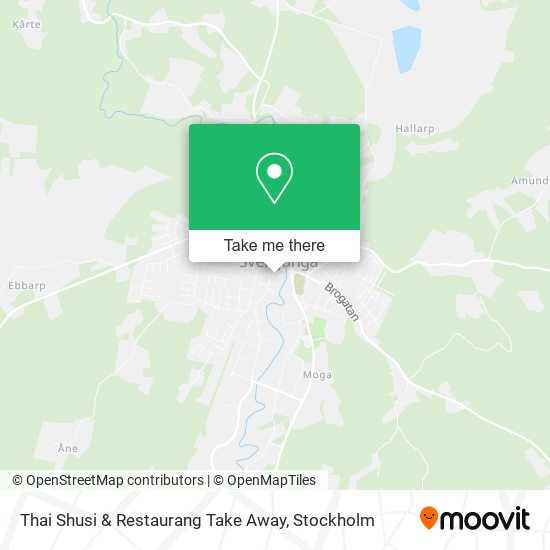 Thai Shusi & Restaurang Take Away map