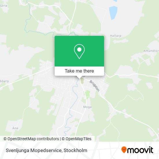 Svenljunga Mopedservice map