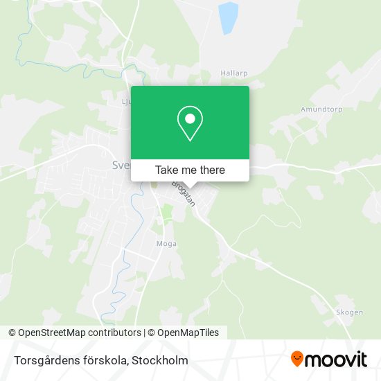 Torsgårdens förskola map