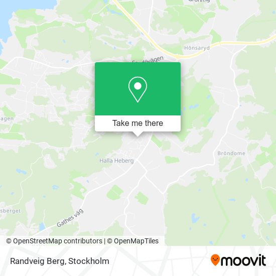 Randveig Berg map