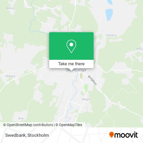 Swedbank map