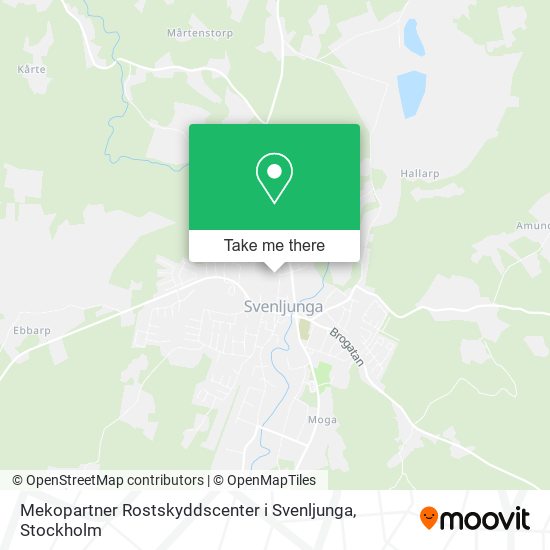 Mekopartner Rostskyddscenter i Svenljunga map