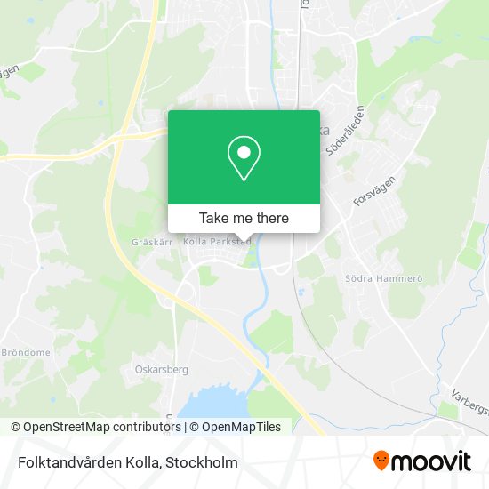 Folktandvården Kolla map