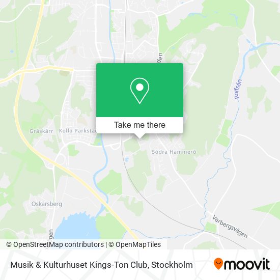 Musik & Kulturhuset Kings-Ton Club map