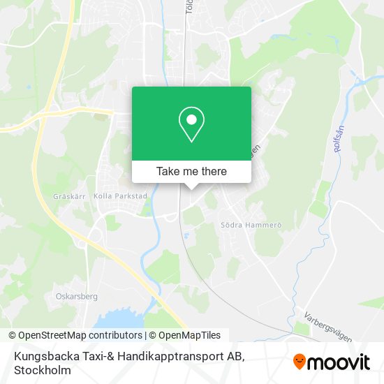Kungsbacka Taxi-& Handikapptransport AB map