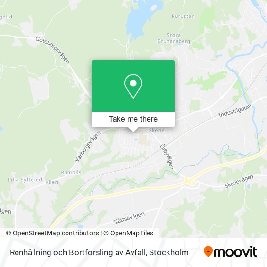 Renhållning och Bortforsling av Avfall map