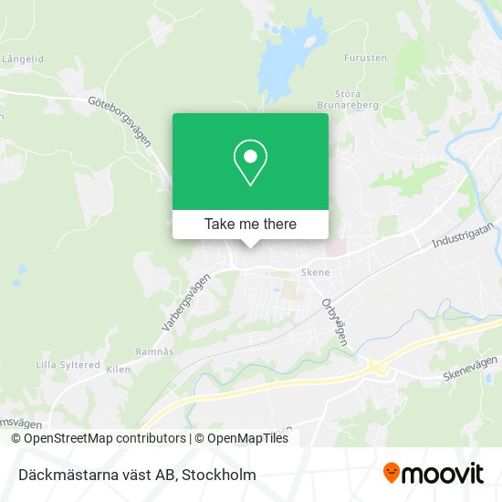 Däckmästarna väst AB map