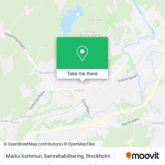 Marks kommun, Samrehabilitering map