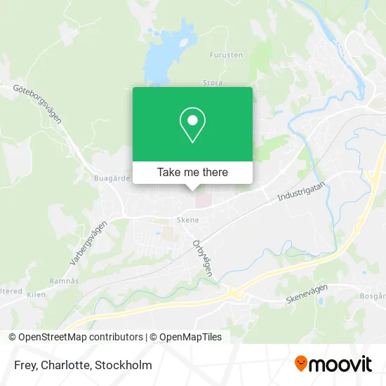 Frey, Charlotte map