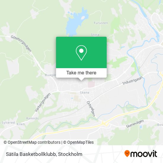 Sätila Basketbollklubb map