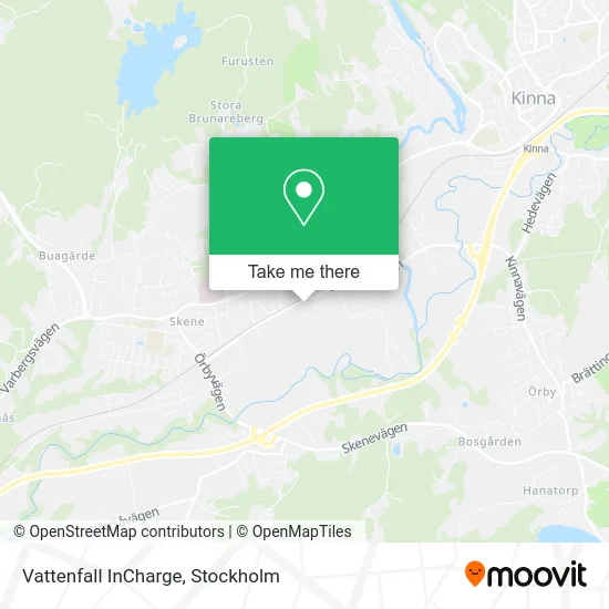 Vattenfall InCharge map