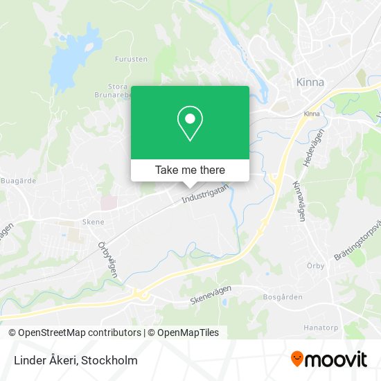 Linder Åkeri map