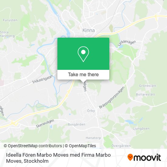 Ideella Fören Marbo Moves med Firma Marbo Moves map