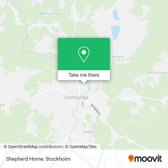 Shepherd Home map