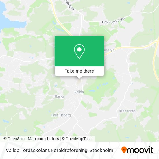 Vallda Toråsskolans Föräldraförening map