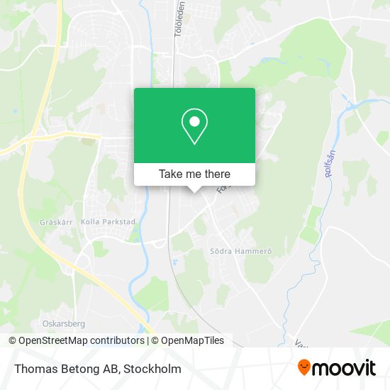 Thomas Betong AB map