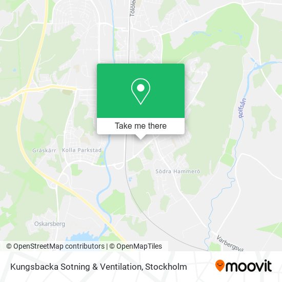 Kungsbacka Sotning & Ventilation map