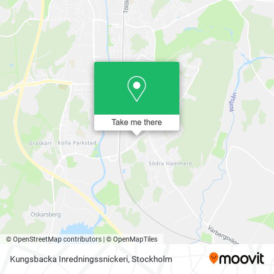 Kungsbacka Inredningssnickeri map