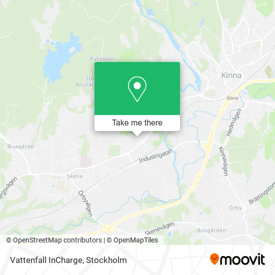 Vattenfall InCharge map