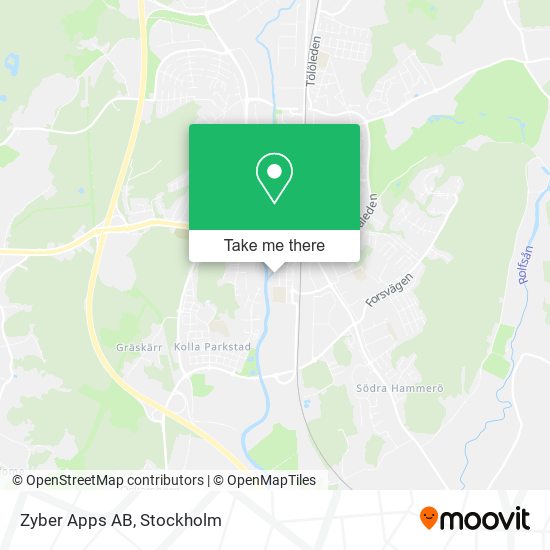 Zyber Apps AB map