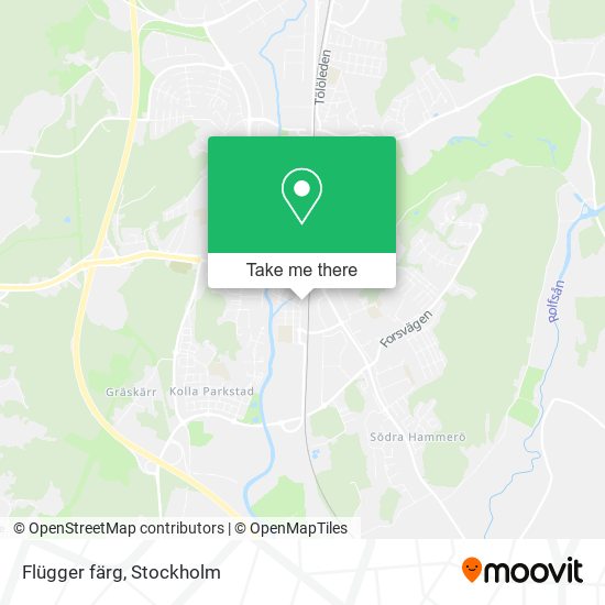 Flügger färg map